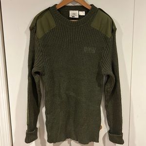 Jersey Heavy Crew Neck Sweater